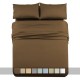 Royal Hotel Bedding Solid 1000 Thread Count Bed Sheet Set 100% Cotton, Sateen Weave, Deep Pocket