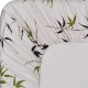 Royal Hotel Bedding Fern Floral Bed Sheet Set 100% Cotton, Superior Sateen Weave, Silky Soft, Deep Pocket, Modern Reactive Print, 300 Thread