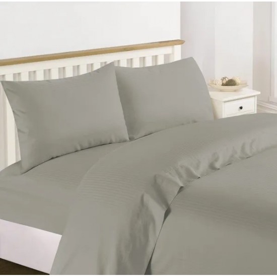 Bedding Collection 1200 Thread Count 100% Cotton Egyptian Quality Deep Pocket Stripe Sheet Set