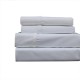 Royal Hotel Bedding Top Split King Adjustable King Size 650 Thread Count Solid Sheet Set, Cotton Blend Wrinkle Free 4-Piece Sheet Set