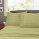 600 Thread Count 100% Egyptian Cotton Wrinkle Free Hotel Striped Sheet Set