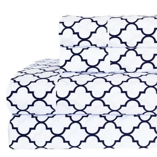 Royal Hotel Bedding Adjustable Meridian Sheet Set 340 Thread Count 100% Cotton Sateen