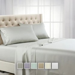 Eucalyptus 600 Thread Count Solid Tencel Lyocell Sheet Sets - Beyond Luxury By Royal Hotel Bedding