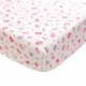 Pink Owl Crib Bedding Sets for Baby Girls | 3 Piece Nursery Set | Crib Comforter, Fitted Crib Sheet, Crib Skirt Included