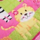 Zebra 3 Piece Baby Girl Nursery Bedding Crib bedding Set Soft Cotoon | Crib Comforter, Fitted Crib Sheet, Crib Skirt Included