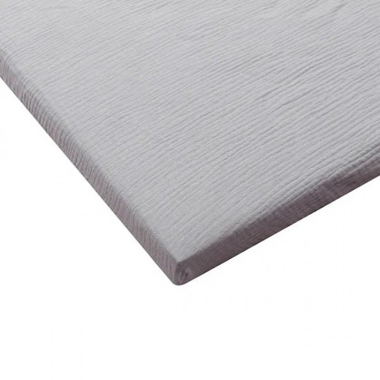 Baby Bed Fitted Sheet Cotton Crib Fitted Sheet Bedding Protector Solid Color Mattress Cover for Unisex Baby Boys Girls DFK