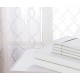 Bamboo 4 Piece Luxury Chevron Embossed Sheet Set
