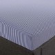 Feather & Stitch Fitted Sheet Only 100% Cotton 300 TC Lightweight Cooling Breathable Percale Weave Sheet 16
