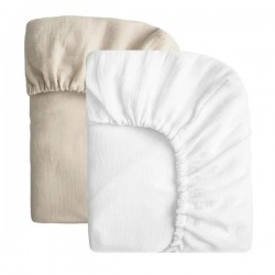 Pack of 2/3pcs Baby Bassinet Fitted Sheet Comfortable Crib Cushion Cover Bedding Stuff Mattress Protective Case