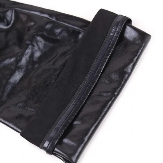 Waterproof Black PU Leather Disposable Bed Sheet for Sensual Play