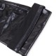 Waterproof Black PU Leather Disposable Bed Sheet for Sensual Play