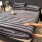 Rabbit Fur Bed Skirt - Gray Water Soft
