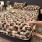 Rabbit Fur Bed Skirt - Mocha Leopard