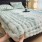 Rabbit Fur Bed Skirt - Provence