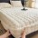 Rabbit Plush Bed Skirt - Camellia