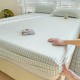 Soft Brushed Flannel Fitted Sheet Set | Hypoallergenic Mattress Protector for Single, Double Beds