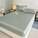 Luxury 100% Long-Staple Cotton Fitted Sheet – Deep Pocket Bed Skirt Protector