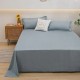 Soft Aloe Vera Cotton Bed Sheet Set - Breathable, Hypoallergenic, Fitted for Dorm & Home