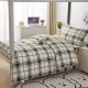 Cozy 3-Piece Dorm Bedding Set — Soft Cotton Bunk Bed Sheets & Comforter Cover for All Seasons