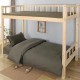 Cozy 3-Piece Dorm Bedding Set — Soft Cotton Bunk Bed Sheets & Comforter Cover for All Seasons