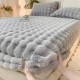 Cozy Fleece Fitted Sheet | Winter Warmth, Full Coverage & Non-Slip Mattress Protector