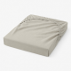 Pure Color Fitted Sheet - A-Class Cotton, Skin-Friendly, Washed Cotton Bed Cover for Mattress Protection