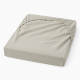 Pure Color Fitted Sheet - A-Class Cotton, Skin-Friendly, Washed Cotton Bed Cover for Mattress Protection