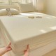 Breathable Double Gauze Bed Sheet Protector | Full Encasement Mattress Cover for Dorm & Home