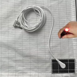 Silver Fiber Anti-Static Grounding Sheet Set with Conductive Wire – Bed Sheet, Fitted Sheet & Pillowcase