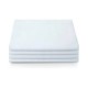 White Fitted Bed Sheet for Dormitory and Military Use