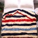Flannel Blanket & Bed Sheet 2-in-1 | Cozy Winter Throw for Dorm, Single & Double Beds | All-Season Warm Coverlet